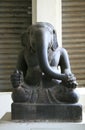 Ganesh / Elephant Statue - Cham Museum Royalty Free Stock Photo